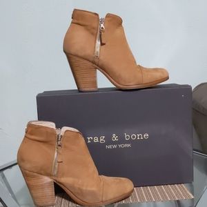 Rag & Bone Camel Margot Booties
